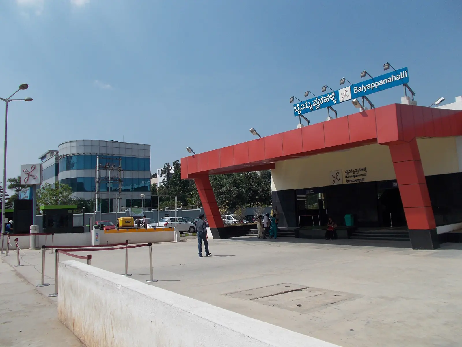 Baiyappanahalli station, the eastern end of Reach 1.